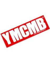 YMCMB Sticker Young Money Cash Money 6X 2Red