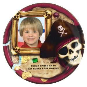  Pirates Personalized Dinner Plates (8) Toys & Games