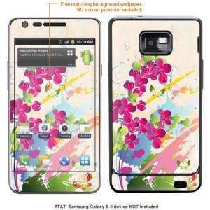  Protective Decal Skin STICKER for Samsung Galaxy S II (AT&T 