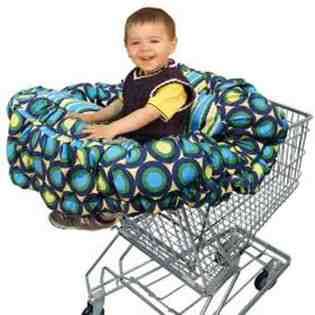 Floppy Seat Shopping Cart and High Chair Cover, EZ Carry BagTM Style 