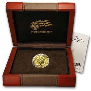  2008 W (1/4 oz) Gold Buffalo   Box & COA 