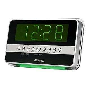 JENSEN AM/FM Dual Alarm Auto Time Set Clock Radio  Jensen® Computers 