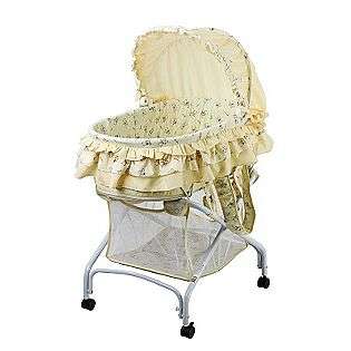 Dream On Me, 2 in 1 Bassinet To Cradle, Yellow  Baby Furniture 