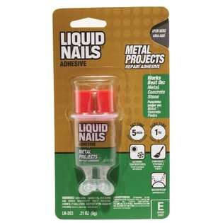 Liquid Nails LN203 Liquid Nail Metal Repair Adhesive 