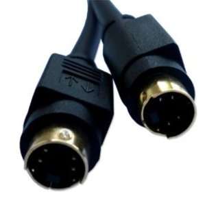 Professional Cable Mini Din Male   Male S Video Cable   6 Feet at 