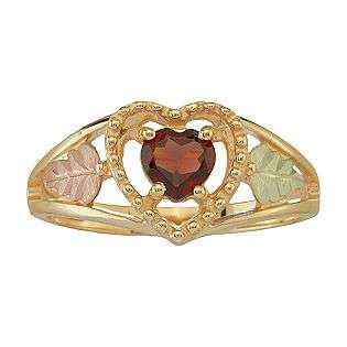    Heart Amethyst Ring  Black Hills Gold Jewelry Gold Jewelry Rings