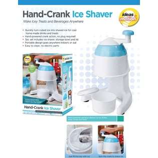 Ideas in Motion Hand Crank Ice Shaver 