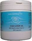 Cod Liver Oil (365 400mg Capsules) Top Quailty, Buy Now