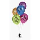 Fun Express Neon Animal Print Balloons (50pcs)
