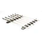 Steven Raichlen Best of Barbecue Stainless Steel Kabob Rack with 6 