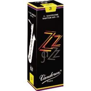 Vandoren ZZ Baritone Saxophone Reeds 3, Box of 5 