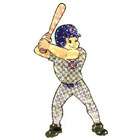 Scottish Christmas Chicago Cubs Animated Lawn Figure