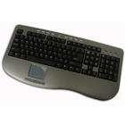   easily and precisely via the large touchpad with two mouse keys