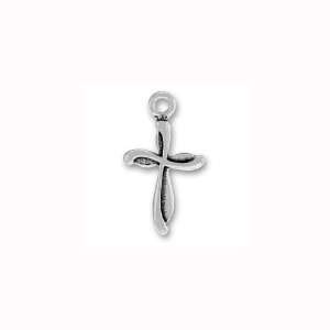  Charm Factory Pewter Cross Charm Arts, Crafts & Sewing
