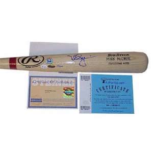  Mark McGwire St. Louis Cardinals Autographed Game Model 