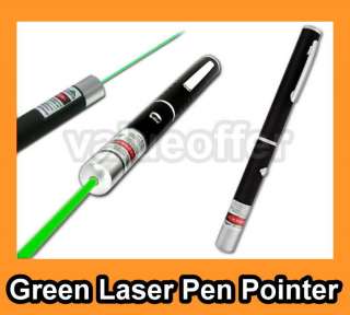   Astronomy Mid open Green Beam Light Laser Pointer Pen Class 3A Black