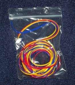 Wonderful Rexlace Plastic Laces Red Blue Yellow Craft  