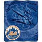   New York Mets 50x60 Retro Style Royal Plush Raschel Throw Blanket