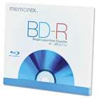 Memorex MEM97850   Blu Ray BD R Recordable Disc, 25GB
