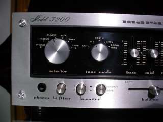 Marantz Stereo Preamplifier Model 3200  