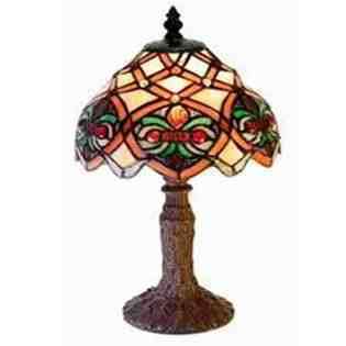 NA Tiffany style Small Arielle Accent Lamp 