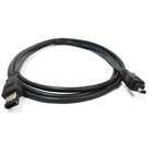 HQRP FireWire Cable / Cord compatible with Canon CV 250F IEEE 1394 
