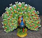 peacock statue  