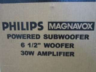 NEW Philips Powered Subwoofer Speakerpact.Active Woofer.w 