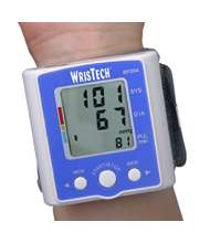 Wrist Blood Pressure Monitor Systolic Diastolic pulse  