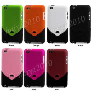 PCS Rubber Hard Case Cover For iPod Touch 4G 4th  