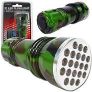 Super Bright™ 21 LED Camo Color Flashlight 