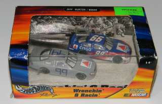   Racing Wrenchin & Racin Jeff Burton / B0550 2 Car Set /10000 (HW2