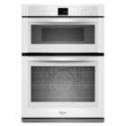   Gold 30 in. Electric Combination Wall Oven and Microwave   White