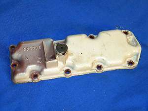 1966 Johnson Evinrude 9.5 hp MQ 12A Vintage Exhaust Cover 309796 
