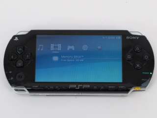 Black Sony PSP 1000  
