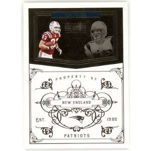  Wes Welker 2011 National Treasures Serial #63/99 Sports 