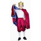 Dress Up America Deluxe Royal King Dress Up Childrens Costume in 