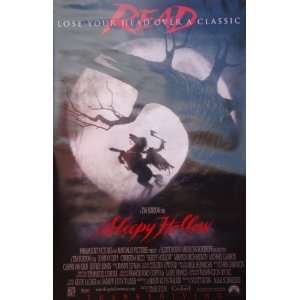  Sleepy Hollow Read Style Advance Movie Poster Single Sided 
