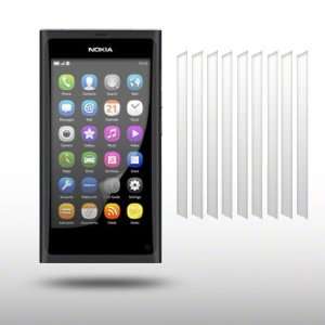 NOKIA N9 10 IN 1 PACK CRYSTAL CLEAR LCD SCREEN PROTECTOR 