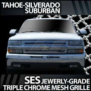  2000 2006 Chevy Suburban Tahoe SES Chrome Mesh Grille 