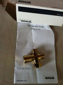KOHLER K 9662 PB Persona 2 Way Shower Arm Diverter in Polished Brass 