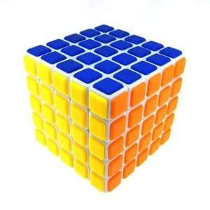  QJ 5x5 Tile Speed Cube White Toys & Games