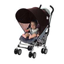 Protect a Bub UPF 50+ Compact Stroller Sunshade   Attachment Brown 