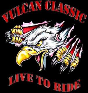 Kawasaki Vulcan Live to Ride Shirt NEW  