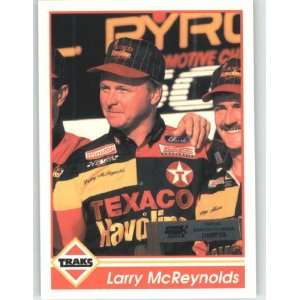  1992 Traks #184 Larry McReynolds   NASCAR Trading Cards 