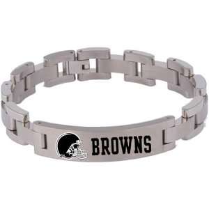  Team Titanium Cleveland Browns Womens Titanium Bracelet 