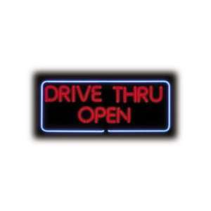 LED Neon Drive Thru Open Sign