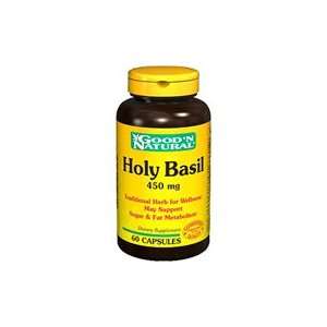 Holy Basil 450 mg   Traditional Herb for Wellness, Supports Sugar 