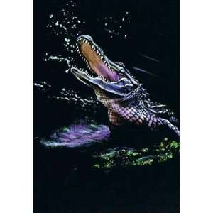    Artistic Note Cards   Reptilean   Alligator