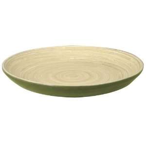  Precidio Bamboo Salad Plates, Set of 4, Olive Green 